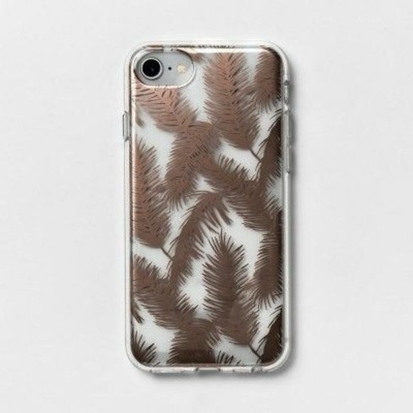 Heyday Apple iPhone 6/7/8 Case Rose Gold‎ Feathers - Picture 6 of 8
